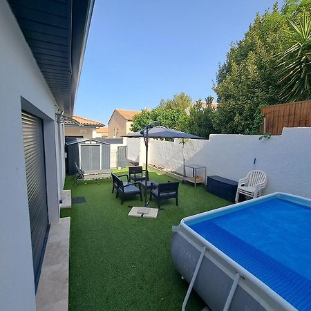 Charmante Maison Avec Piscine Bessan Eksteriør bilde